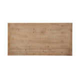 Kate and Laurel Wyldwood Rustic Carved Wood Desk