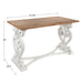 Kate and Laurel Wyldwood Rustic Carved Wood Desk
