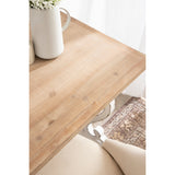 Kate and Laurel Wyldwood Rustic Carved Wood Desk