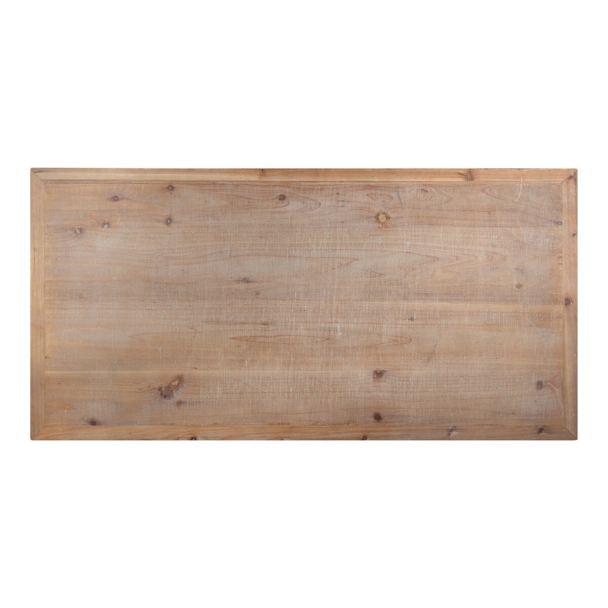 Kate and Laurel Wyldwood Rustic Carved Wood Desk