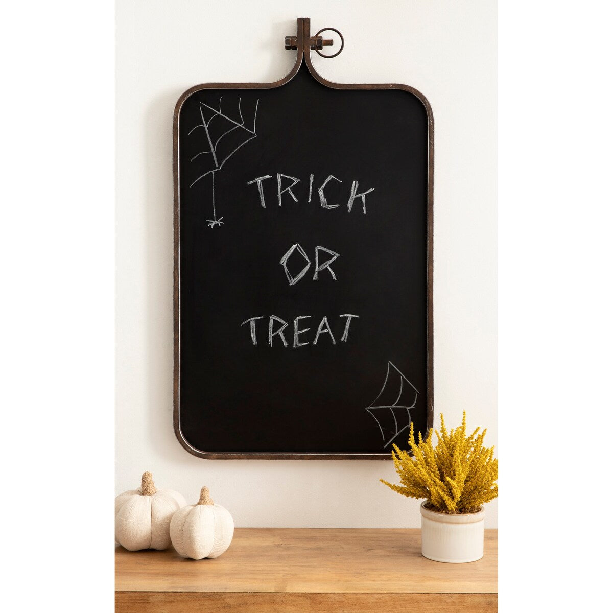 Kate and Laurel Yitro Metal Framed Chalkboard - 20x35