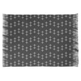 Katelyn Elizabeth Black Lattice Chenille Rug