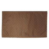 Katelyn Elizabeth Black & Orange Reverse Ombre Geometric Pattern Dobby Rug