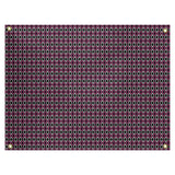 Katelyn Elizabeth Black & Pink Arrow Diamonds Tapestry In/Out