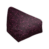 Katelyn Elizabeth Black & Pink RPG Pattern Bean Bag
