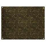 Katelyn Elizabeth Black & Yellow RPG Pattern Tapestry In/Out