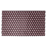 Katelyn Elizabeth Coral Geometric Stripes Dobby Rug