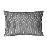 Katelyn Elizabeth Gray Trellis Pattern Pillow (w/ Removable Insert) - Cotton Twill
