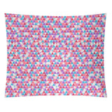 Katelyn Elizabeth Mauve Triangle Pattern Tapestry