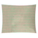 Katelyn Elizabeth Pink & Green Diamonds Tapestry In/Out