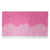 Katelyn Elizabeth Pink Mountain Pattern Dobby Rug
