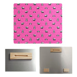 Katelyn Elizabeth Pink Panda Pattern Metal Print