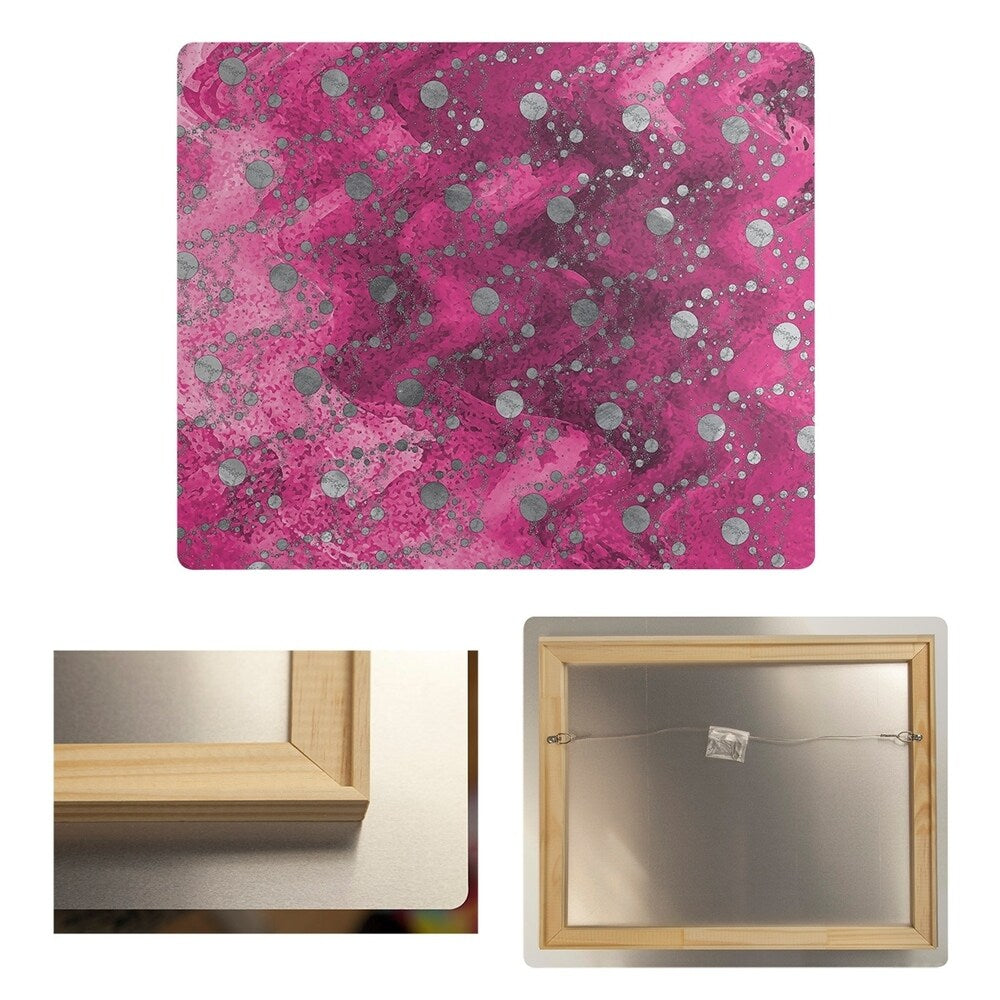Katelyn Elizabeth Pink Planets & Stars Metal Print