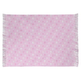 Katelyn Elizabeth Pink & White Cupcake Pattern Chenille Rug