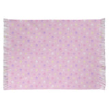 Katelyn Elizabeth Pink & White Pastel Cupcake Pattern Chenille Rug
