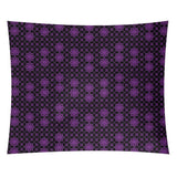 Katelyn Elizabeth Purple & Black Lattice Tapestry In/Out