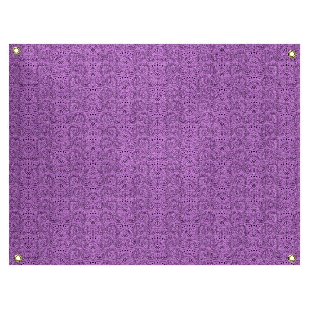 Katelyn Elizabeth Purple Third Eye Pattern Tapestry In/Out