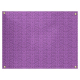 Katelyn Elizabeth Purple Third Eye Pattern Tapestry In/Out