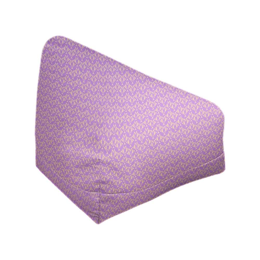 Katelyn Elizabeth Purple & Yellow Ombre Art Deco Bean Bag