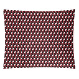 Katelyn Elizabeth Red Geometric Stripes Tapestry In/Out