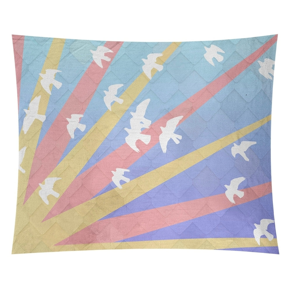 Katelyn Smith Birds and Sunset Wall Tapestry - 26 x 36