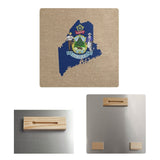 Katelyn Smith Maine State Flag Metal Print