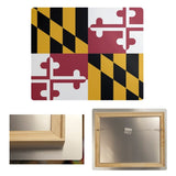 Katelyn Smith Maryland Flag Metal Print