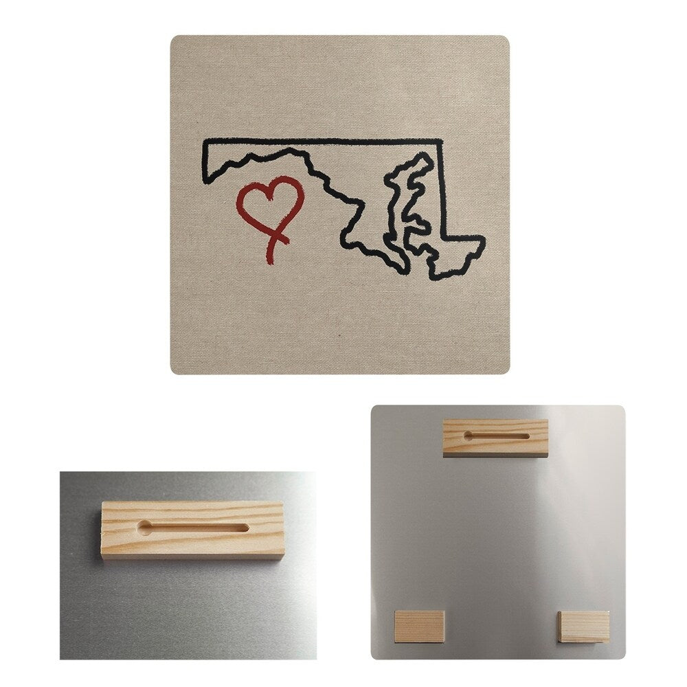 Katelyn Smith Maryland Love Metal Print