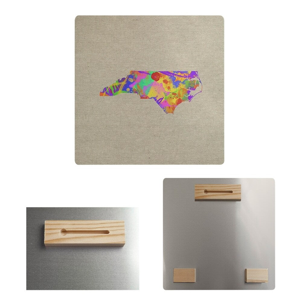 Katelyn Smith North Carolina Watercolor Metal Print