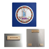 Katelyn Smith Virginia Flag Metal Print