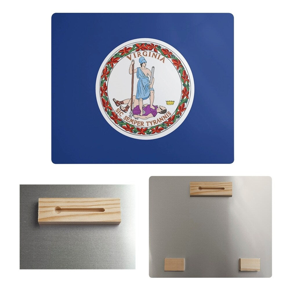 Katelyn Smith Virginia Flag Metal Print