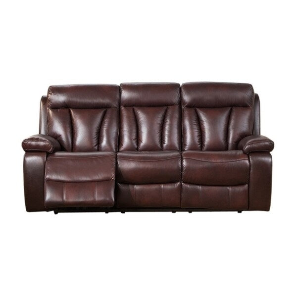 Kathleen Leather Power Sofa, Loveseat and Chair Recliner Set