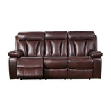 Kathleen Leather Power Sofa, Loveseat and Chair Recliner Set