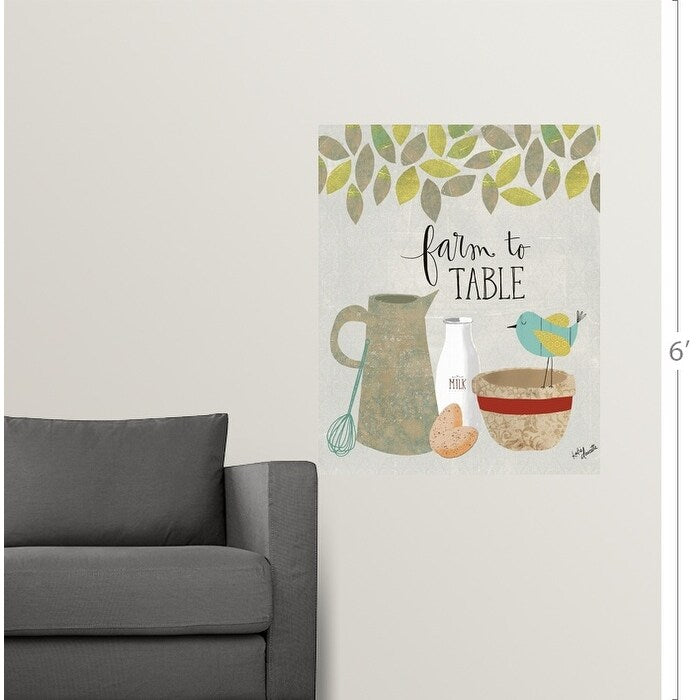 "Farm to Table" Poster Print - Multi