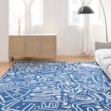 Katie Merz SPORTSGLYPHS Football Area Rug