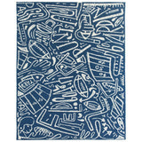 Katie Merz SPORTSGLYPHS Football Area Rug