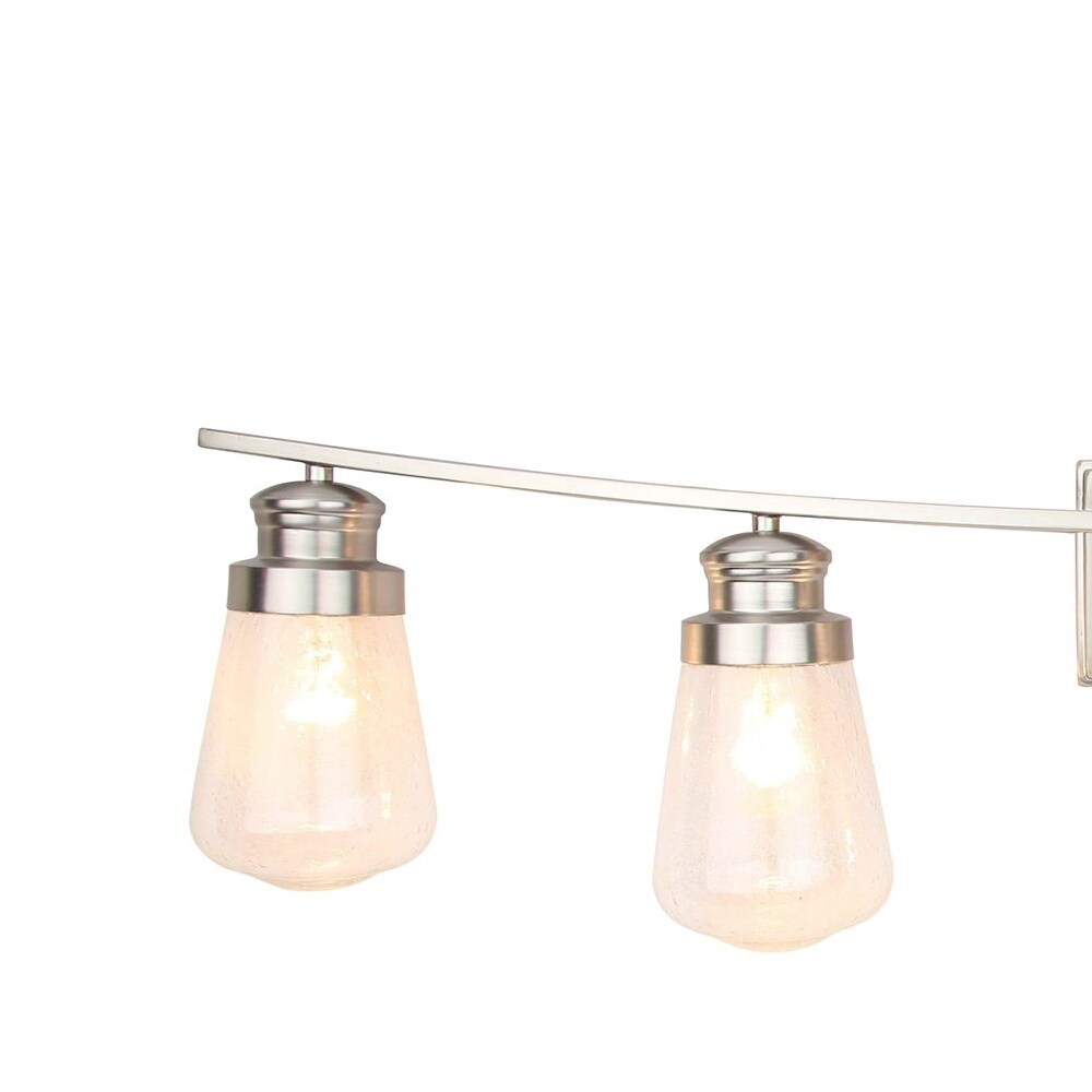 Katrina 5 Light Vanity Lighting in Brushed Nickel Finish - Brushed Nickel