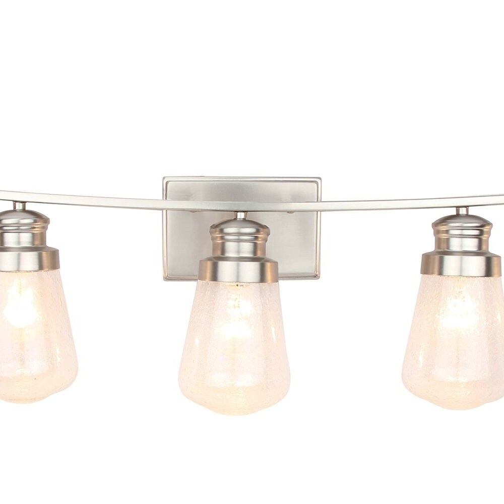 Katrina 5 Light Vanity Lighting in Brushed Nickel Finish - Brushed Nickel