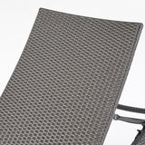 Kauai Outdoor 3 Piece Wicker Chaise Lounge Set by Christopher Knight home
