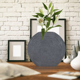 Kavana Décor Whittier Vase in black