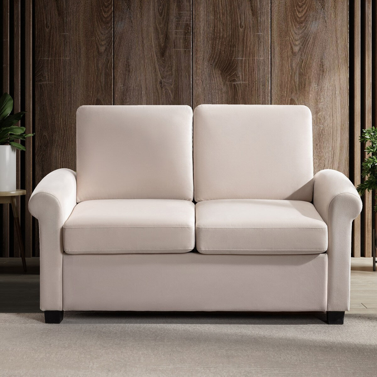Kayden Sleeper Sofa with Twin Size Mattress Pad