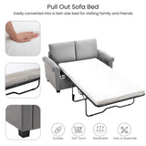 Kayden Sleeper Sofa with Twin Size Mattress Pad