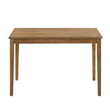 Kayee 5pc Pack Dining Set in Weathered Oak Finish