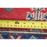 Kazak Oriental Hand Knotted Traditional Wool Pakistani Area Rug - 7'1" x 5'0"