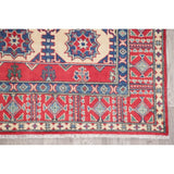Kazak Oriental Hand Knotted Traditional Wool Pakistani Area Rug - 7'1" x 5'0"