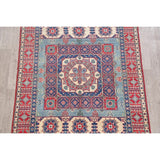 Kazak Oriental Hand Knotted Traditional Wool Pakistani Area Rug - 7'1" x 5'0"