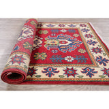 Kazak Oriental Hand Knotted Wool Pakistani Area Rug - 4'0" x 2'9"