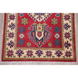 Kazak Oriental Hand Knotted Wool Pakistani Area Rug - 4'0" x 2'9"