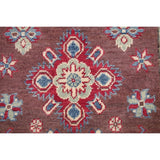 Kazak Oriental Hand Knotted Wool Pakistani Area Rug - 4'4" x 2'8"