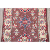 Kazak Oriental Hand Knotted Wool Pakistani Area Rug - 4'4" x 2'8"